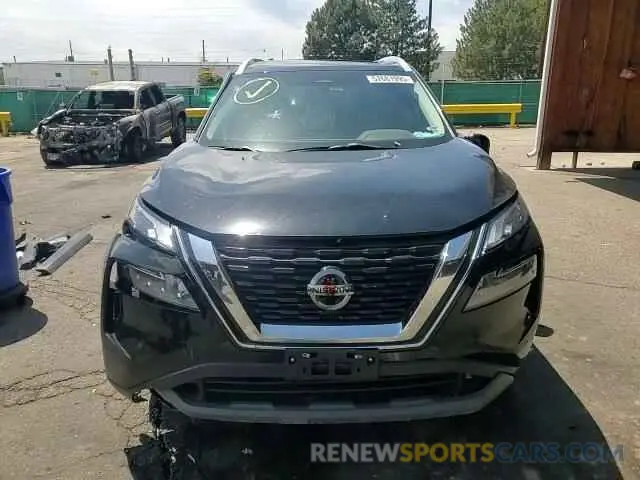 15 Photograph of a damaged car 5N1AT3CB1MC827015 NISSAN ROGUE 2021