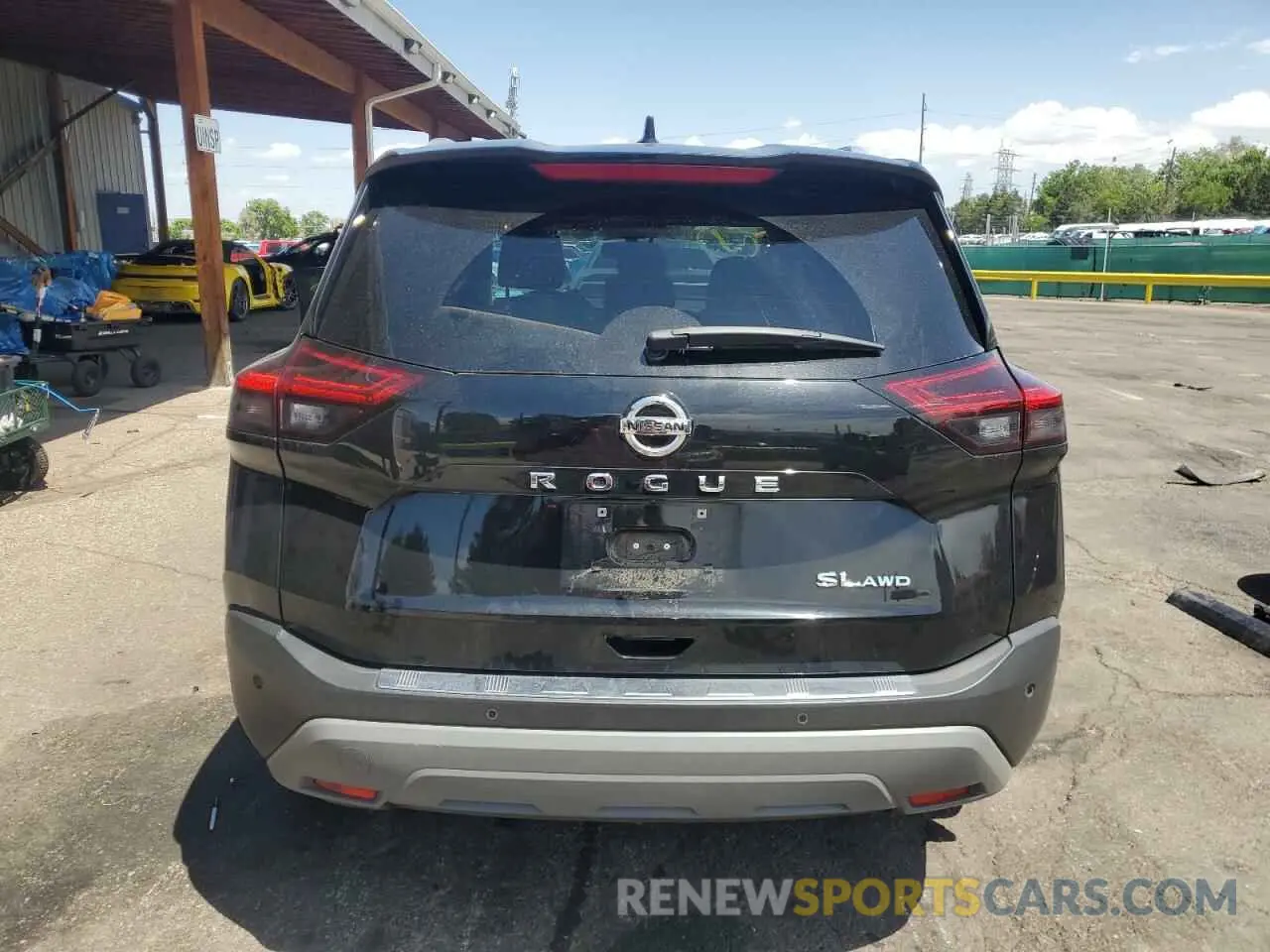 6 Photograph of a damaged car 5N1AT3CB1MC827015 NISSAN ROGUE 2021