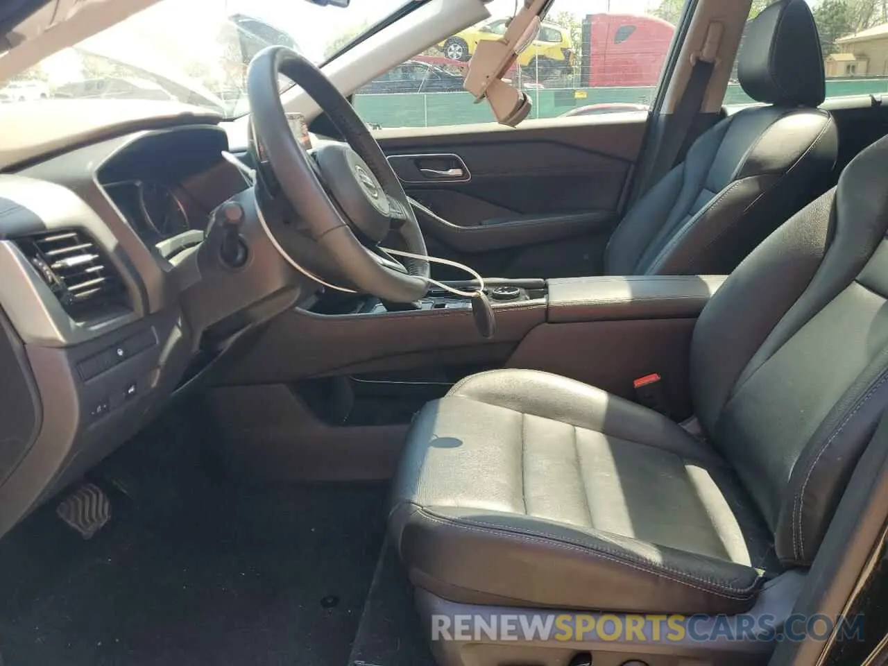 7 Photograph of a damaged car 5N1AT3CB1MC827015 NISSAN ROGUE 2021