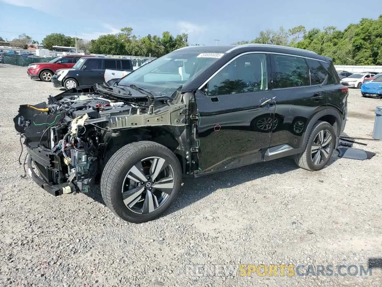 1 Фотография поврежденного автомобиля 5N1AT3CB2MC676265 NISSAN ROGUE 2021