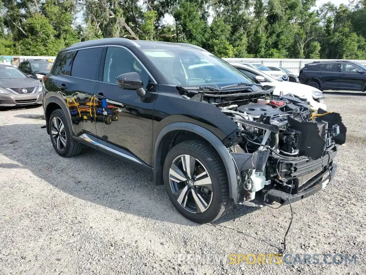 4 Фотография поврежденного автомобиля 5N1AT3CB2MC676265 NISSAN ROGUE 2021