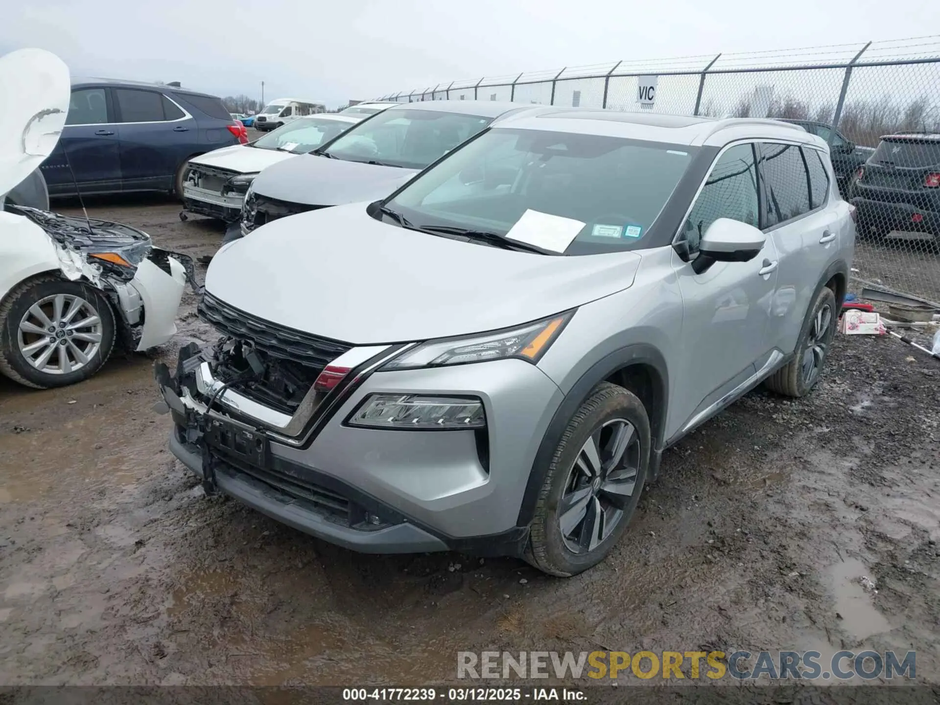 2 Photograph of a damaged car 5N1AT3CB4MC679622 NISSAN ROGUE 2021