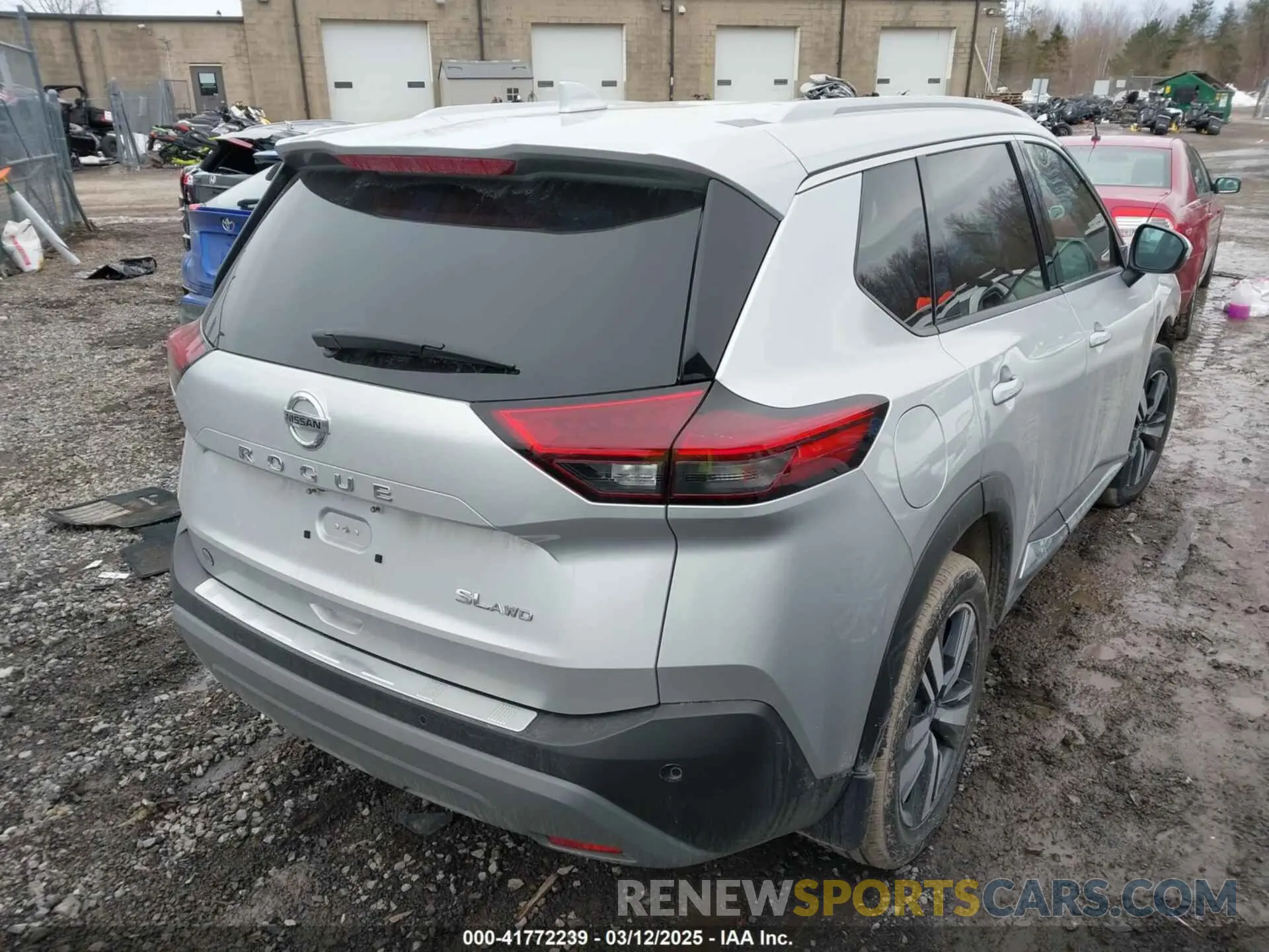 4 Photograph of a damaged car 5N1AT3CB4MC679622 NISSAN ROGUE 2021