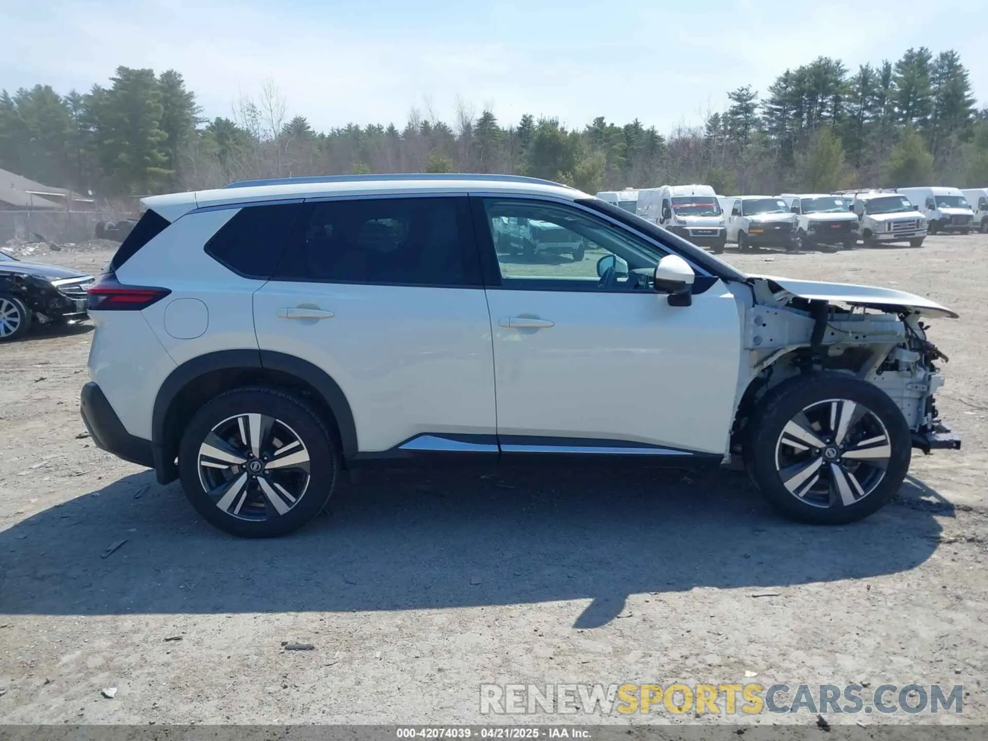 14 Photograph of a damaged car 5N1AT3CB5MC766767 NISSAN ROGUE 2021