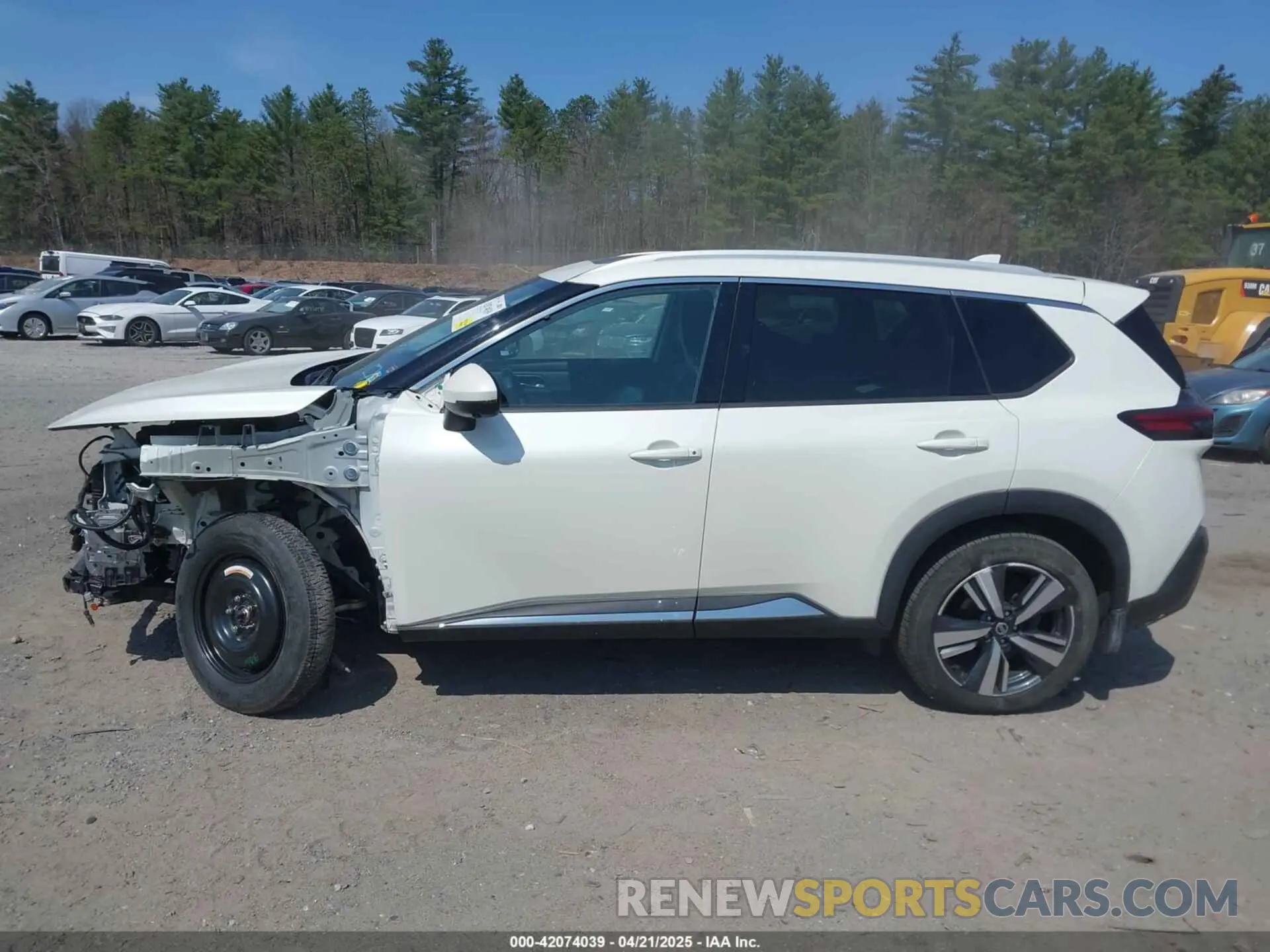15 Photograph of a damaged car 5N1AT3CB5MC766767 NISSAN ROGUE 2021