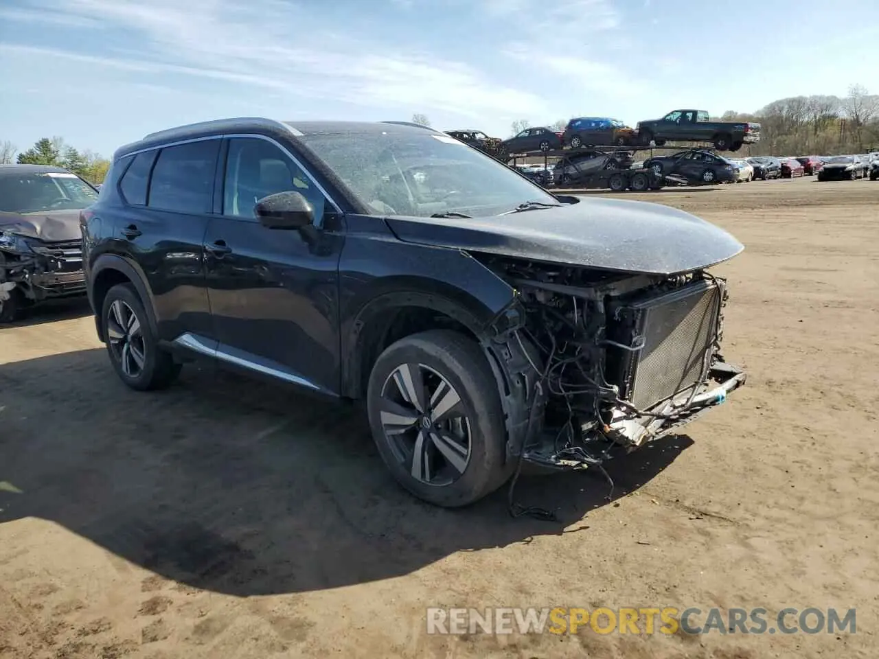 4 Фотография поврежденного автомобиля 5N1AT3CB5MC832914 NISSAN ROGUE 2021