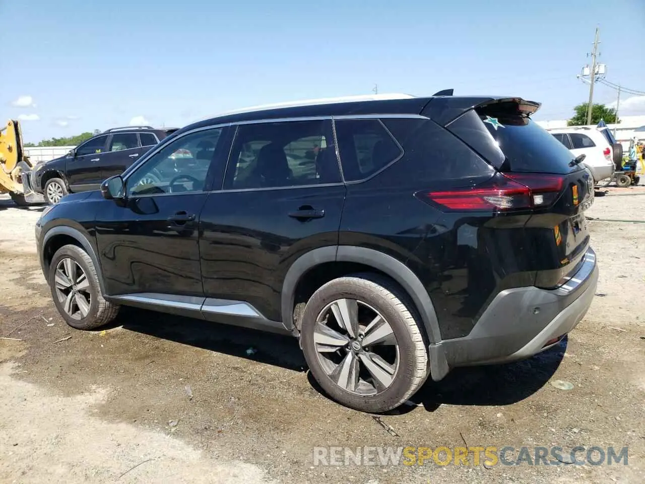 2 Photograph of a damaged car 5N1AT3CB6MC742106 NISSAN ROGUE 2021