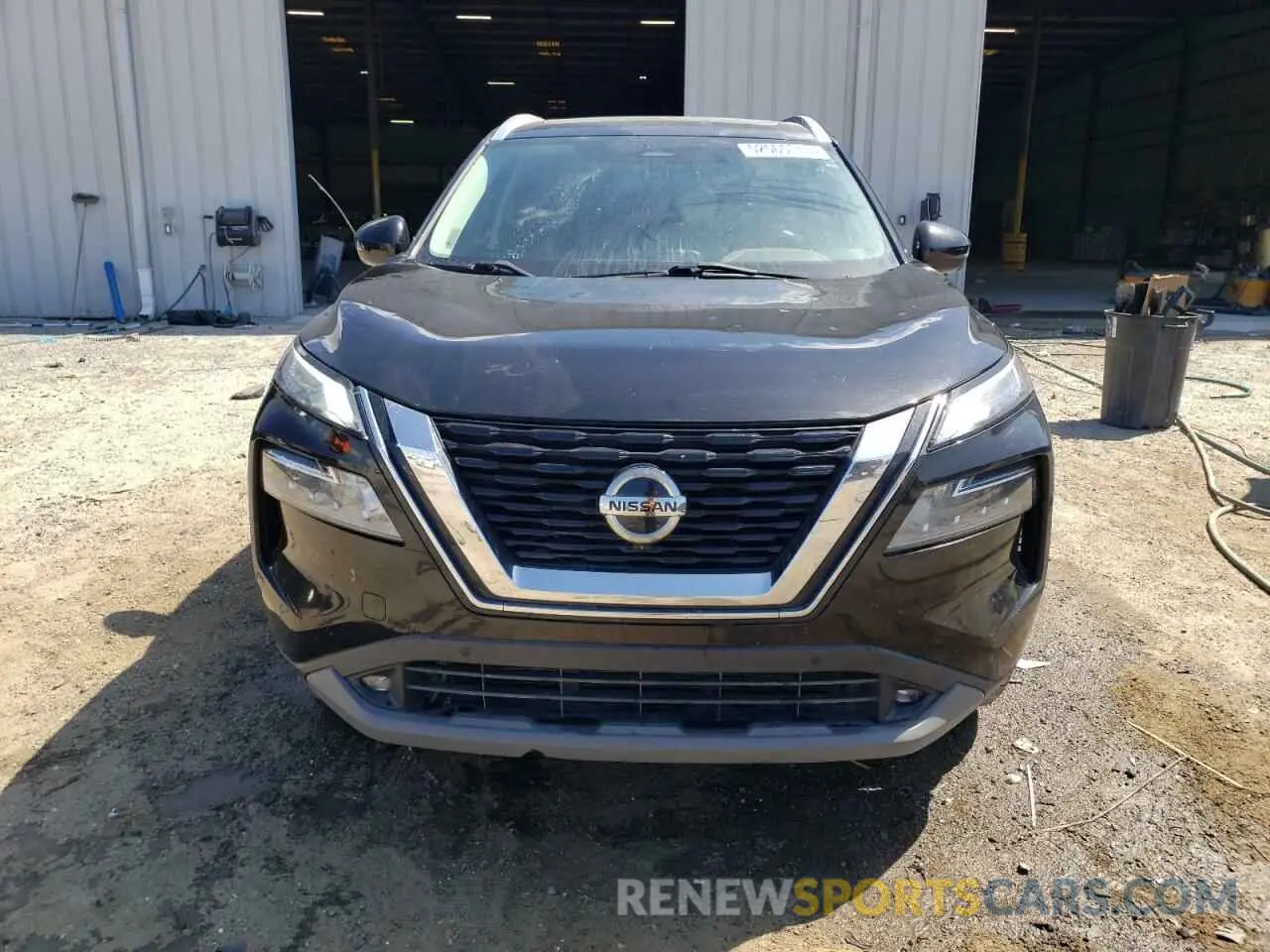 5 Photograph of a damaged car 5N1AT3CB6MC742106 NISSAN ROGUE 2021
