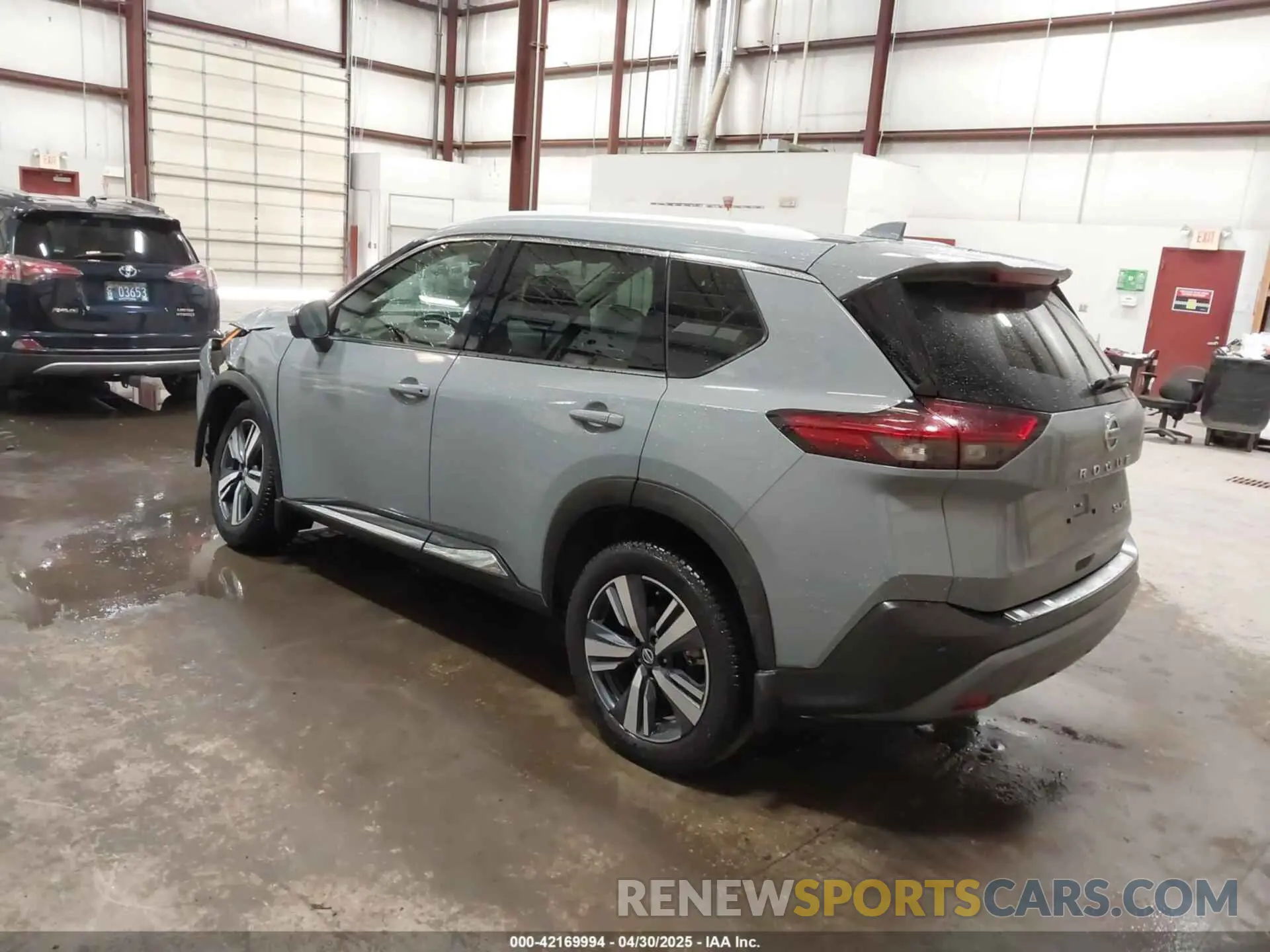 3 Photograph of a damaged car 5N1AT3CB6MC843016 NISSAN ROGUE 2021