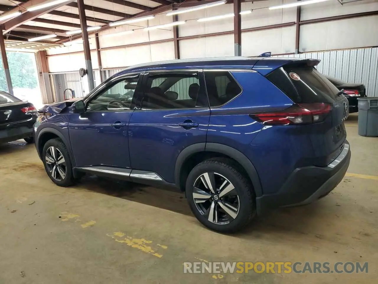 2 Photograph of a damaged car 5N1AT3CB8MC706370 NISSAN ROGUE 2021