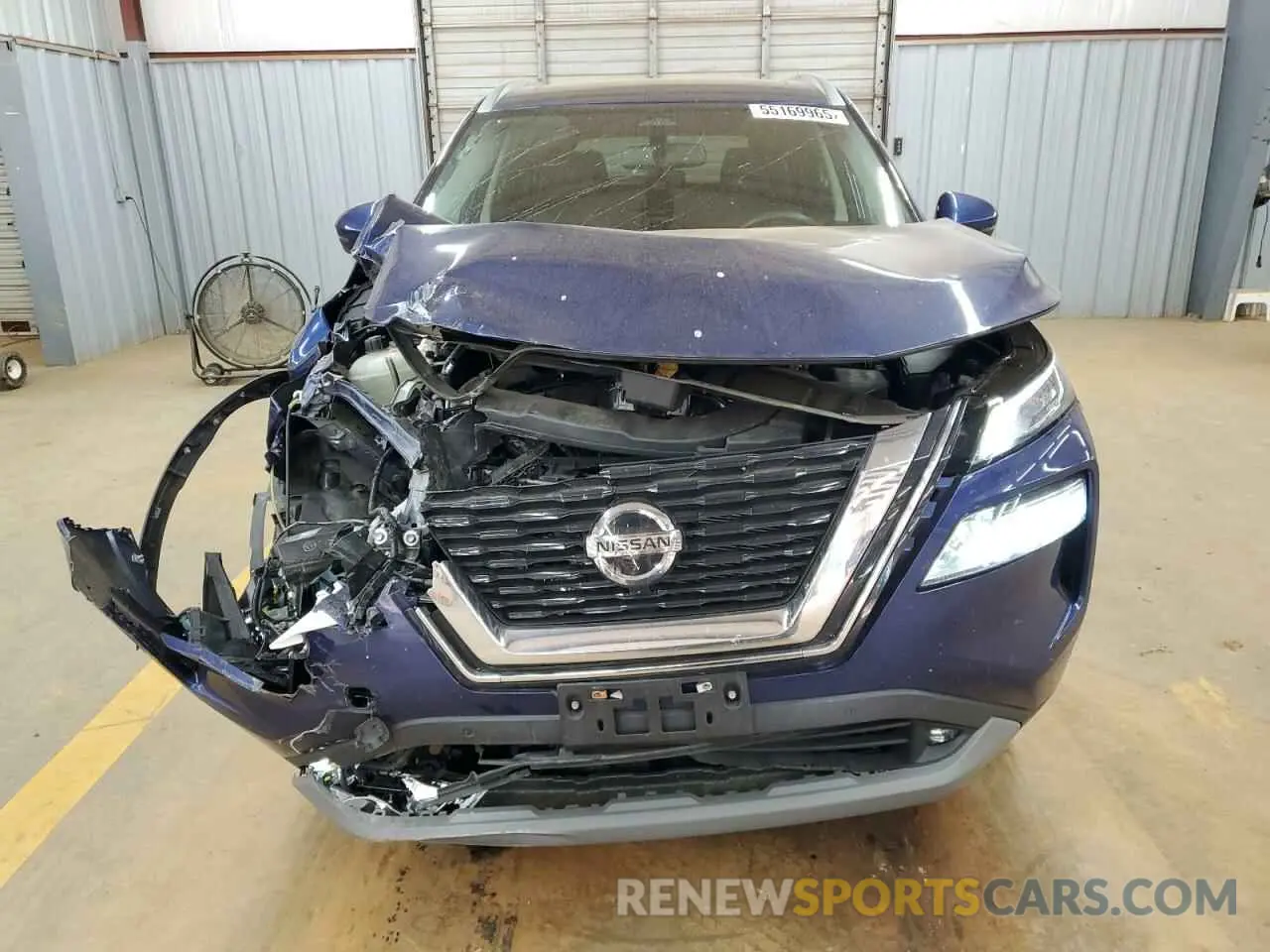 5 Photograph of a damaged car 5N1AT3CB8MC706370 NISSAN ROGUE 2021