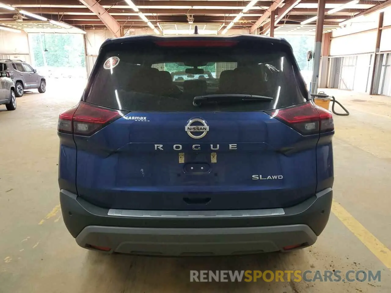 6 Photograph of a damaged car 5N1AT3CB8MC706370 NISSAN ROGUE 2021