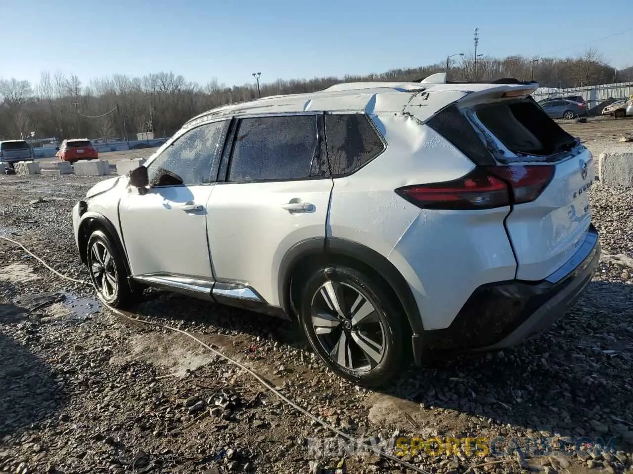 2 Фотография поврежденного автомобиля 5N1AT3CB8MC720074 NISSAN ROGUE 2021