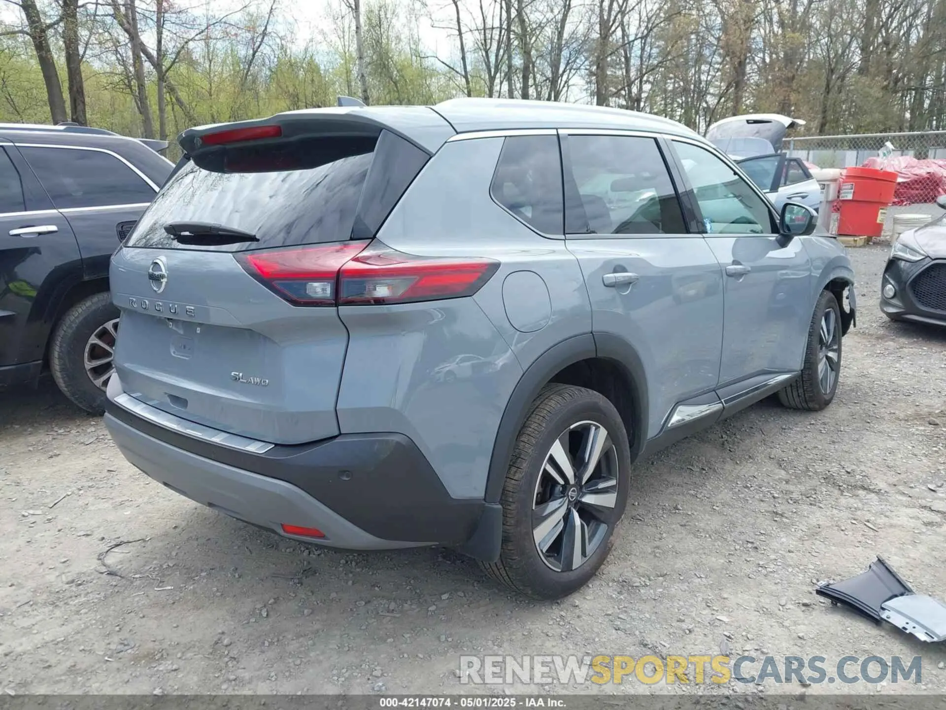 4 Фотография поврежденного автомобиля 5N1AT3CB9MC718673 NISSAN ROGUE 2021