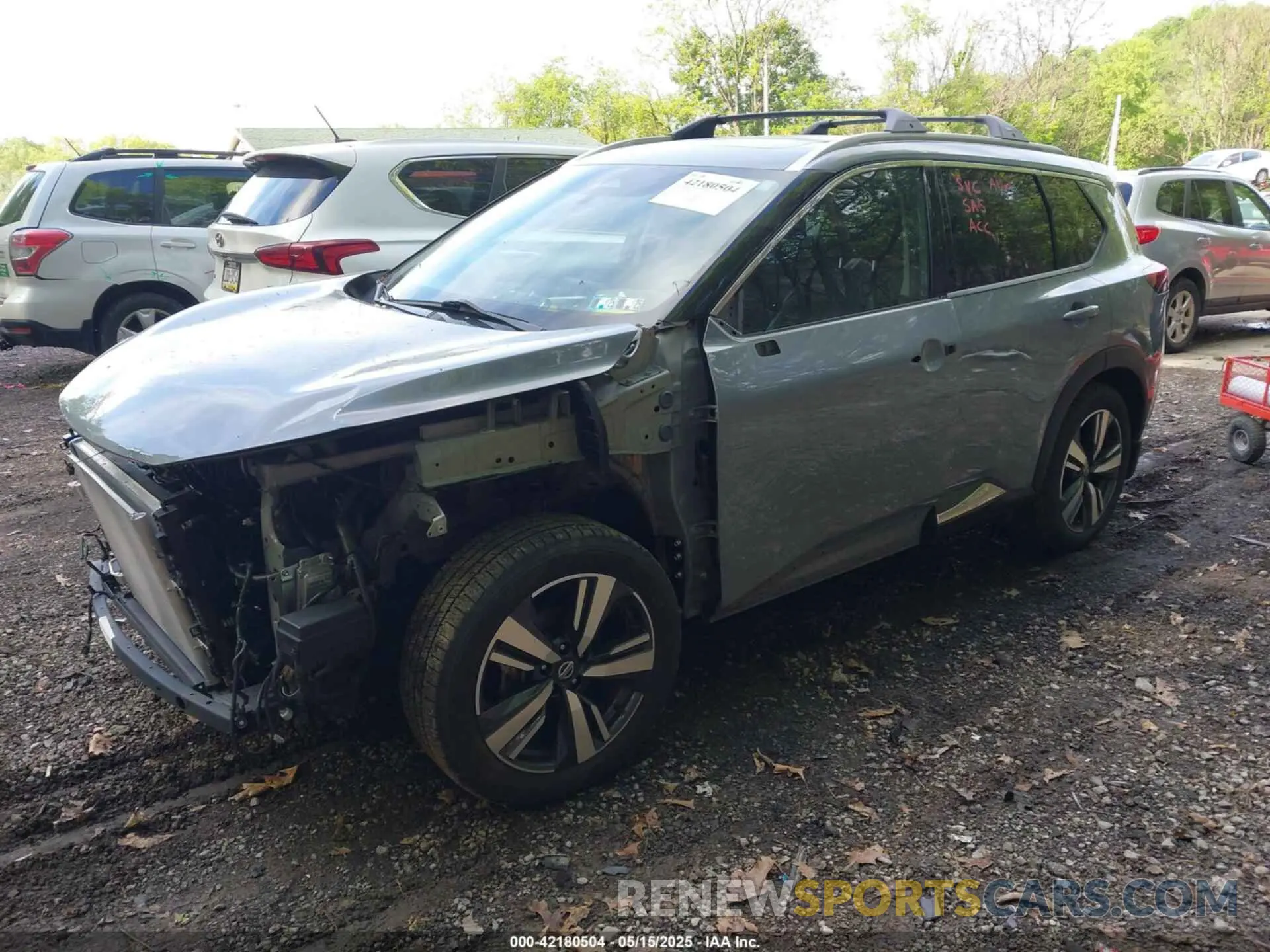 2 Фотография поврежденного автомобиля 5N1AT3CB9MC775844 NISSAN ROGUE 2021