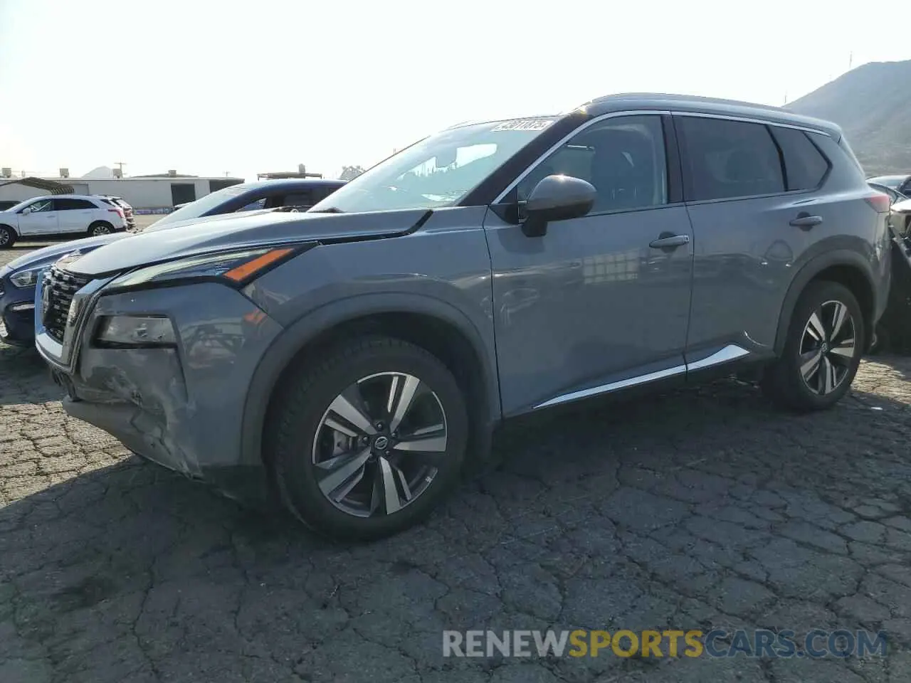 1 Photograph of a damaged car 5N1AT3CB9MC782731 NISSAN ROGUE 2021