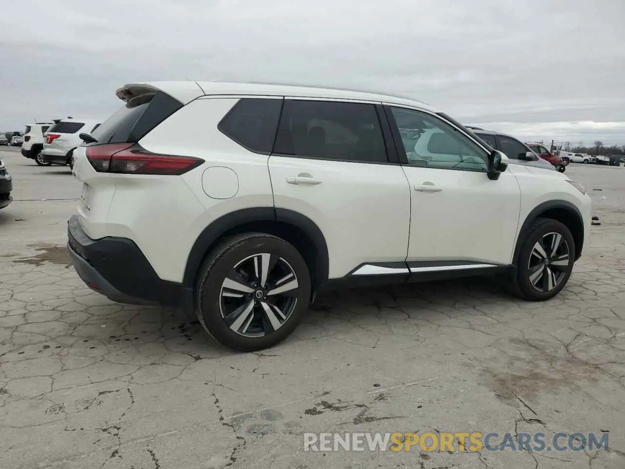 3 Photograph of a damaged car 5N1AT3CB9MC801519 NISSAN ROGUE 2021