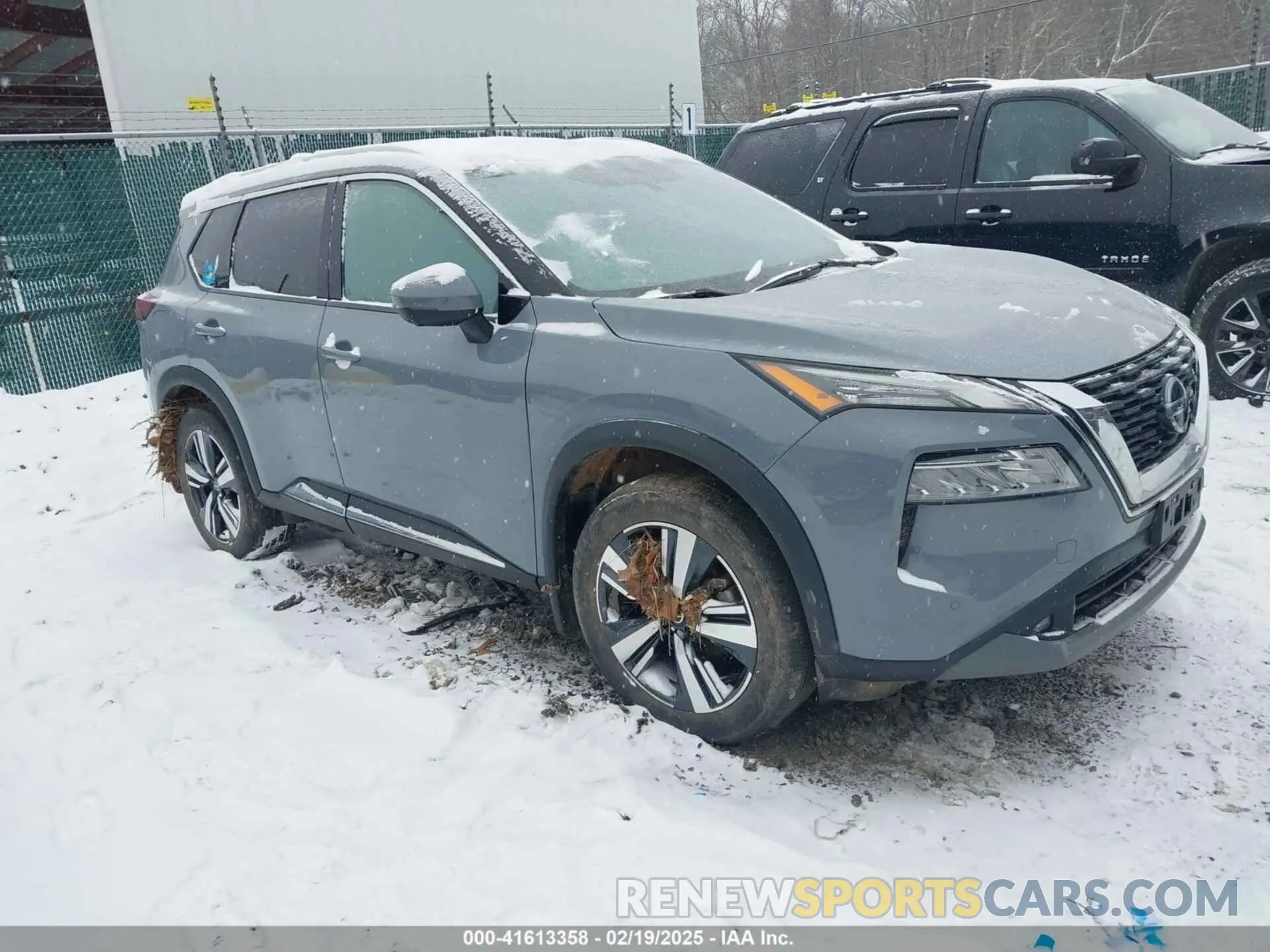 1 Photograph of a damaged car 5N1AT3CB9MC836528 NISSAN ROGUE 2021