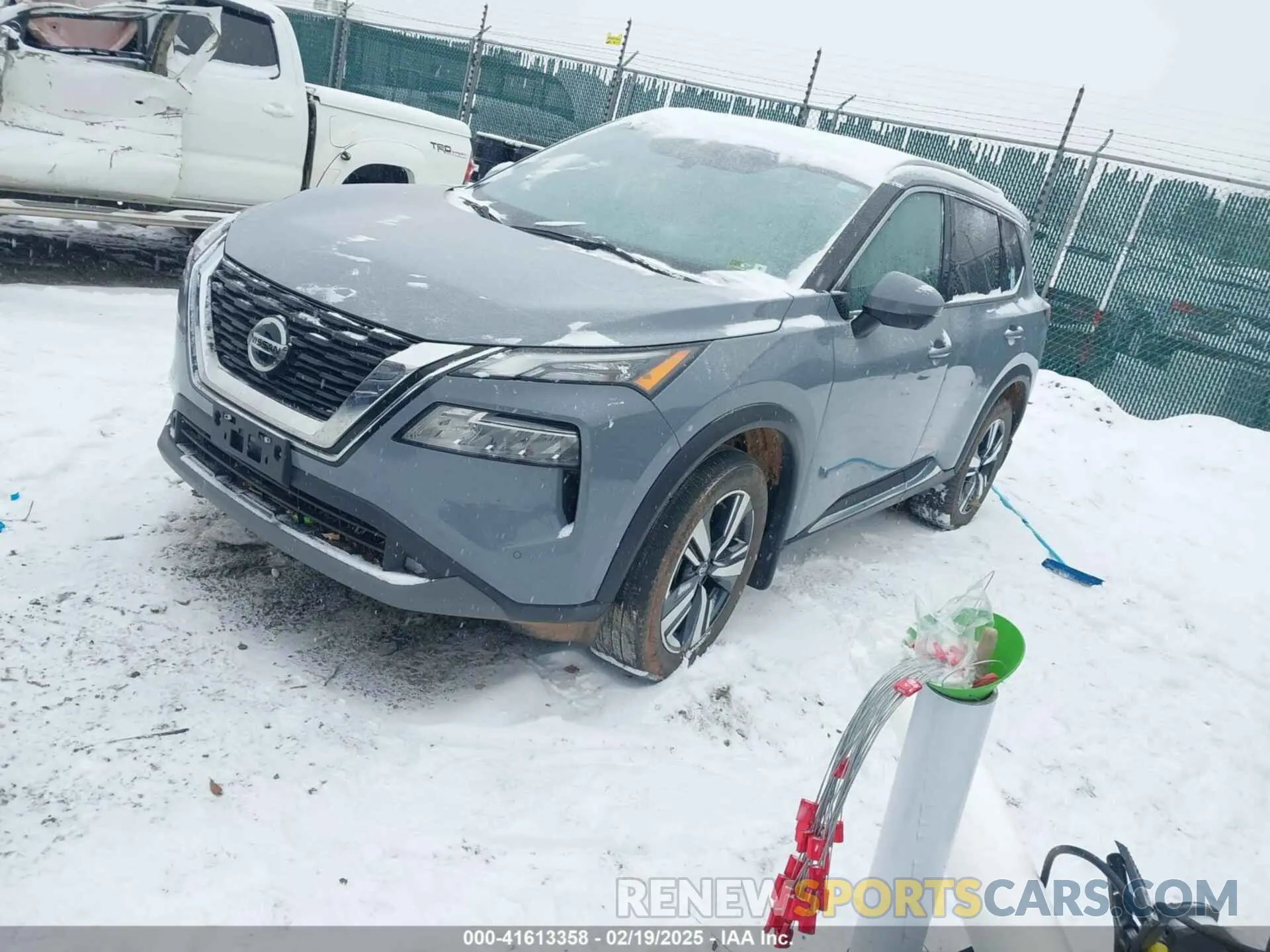 2 Photograph of a damaged car 5N1AT3CB9MC836528 NISSAN ROGUE 2021