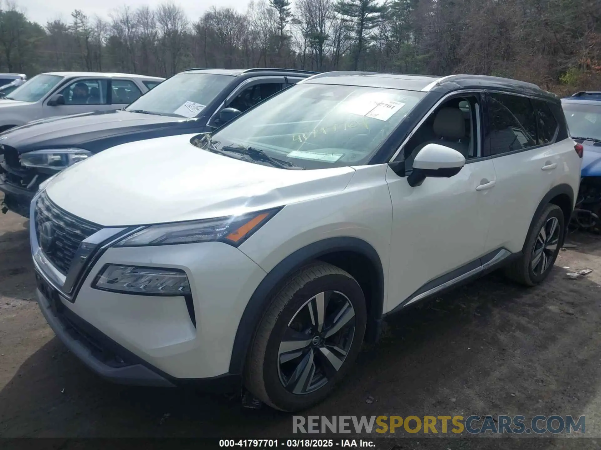 2 Photograph of a damaged car 5N1AT3CBXMC680953 NISSAN ROGUE 2021
