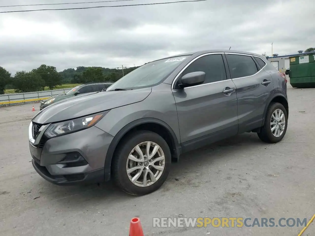1 Photograph of a damaged car JN1BJ1AV0MW302822 NISSAN ROGUE 2021