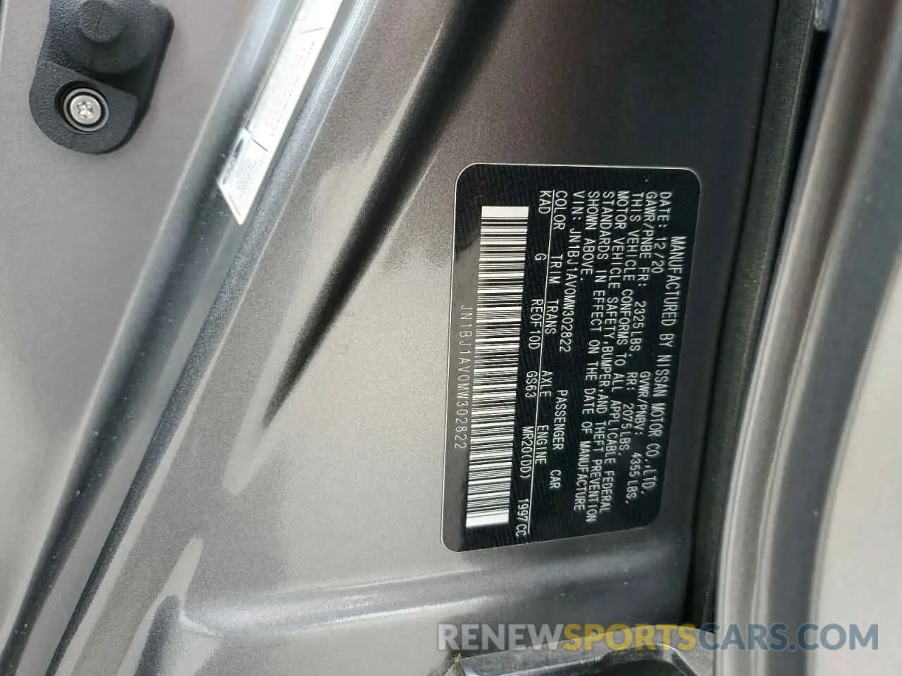 13 Photograph of a damaged car JN1BJ1AV0MW302822 NISSAN ROGUE 2021