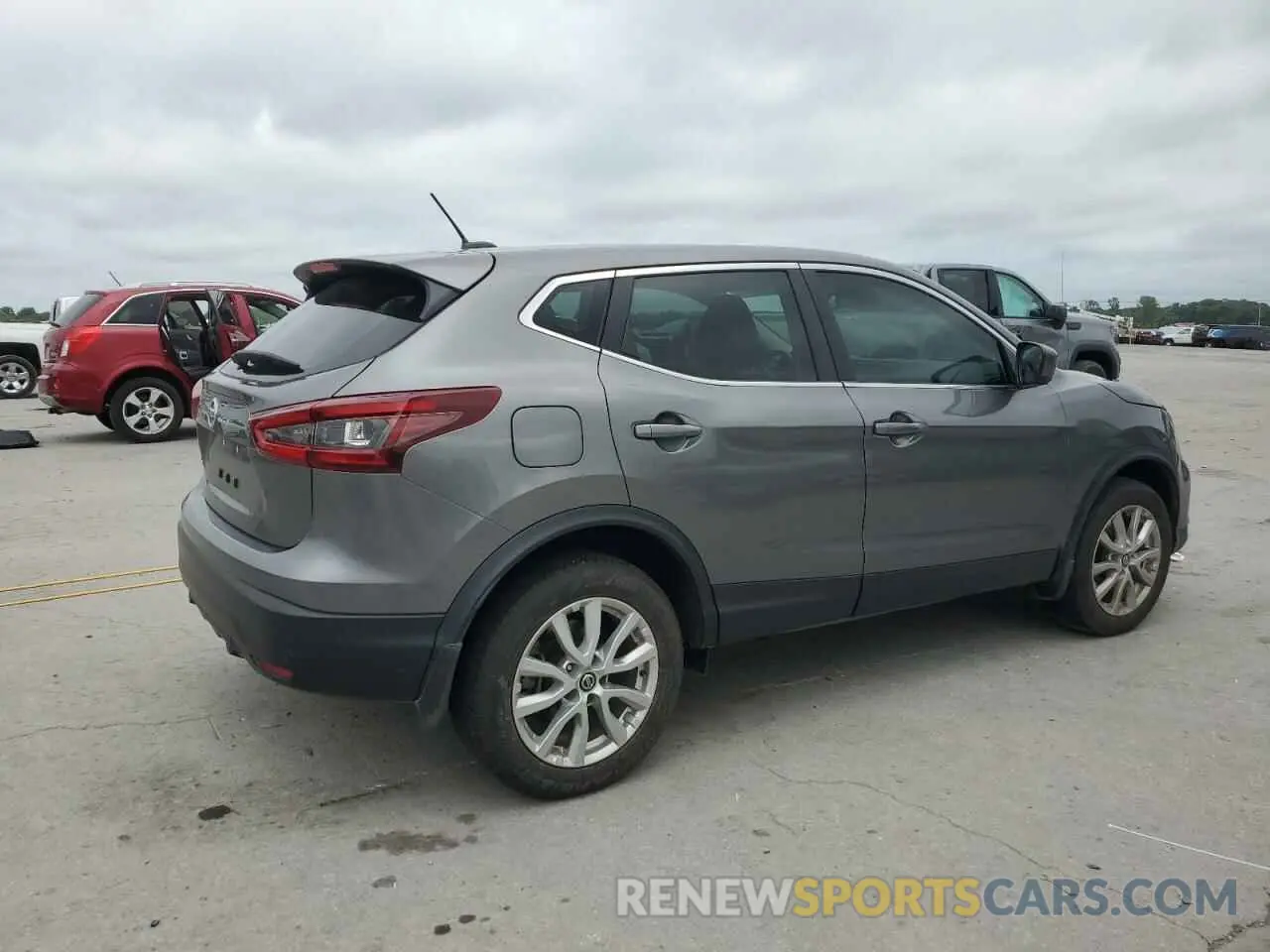 3 Photograph of a damaged car JN1BJ1AV0MW302822 NISSAN ROGUE 2021