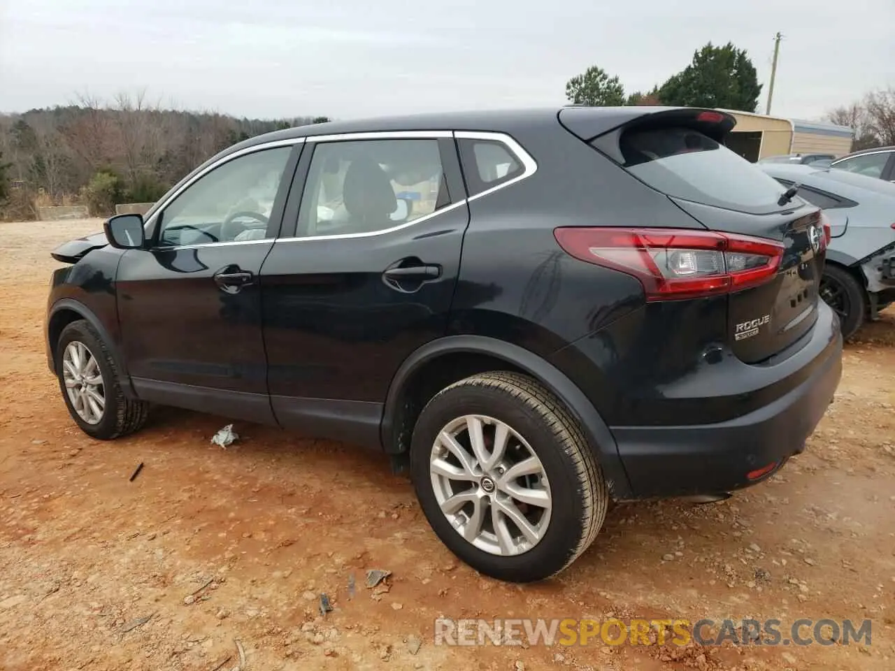 2 Photograph of a damaged car JN1BJ1AV0MW303968 NISSAN ROGUE 2021