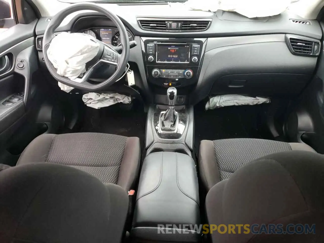 8 Photograph of a damaged car JN1BJ1AV0MW303968 NISSAN ROGUE 2021