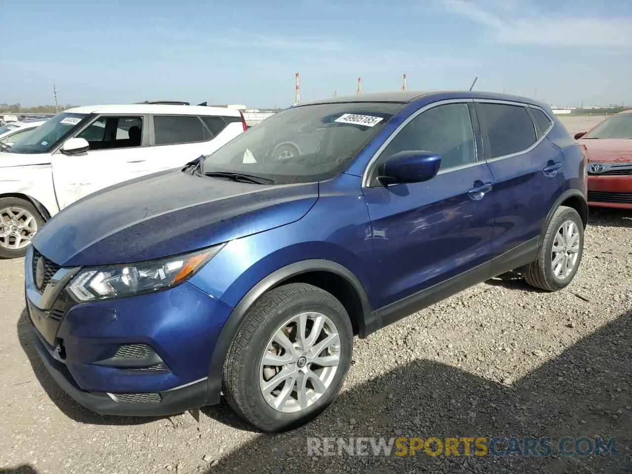 1 Фотография поврежденного автомобиля JN1BJ1AV1MW300738 NISSAN ROGUE 2021