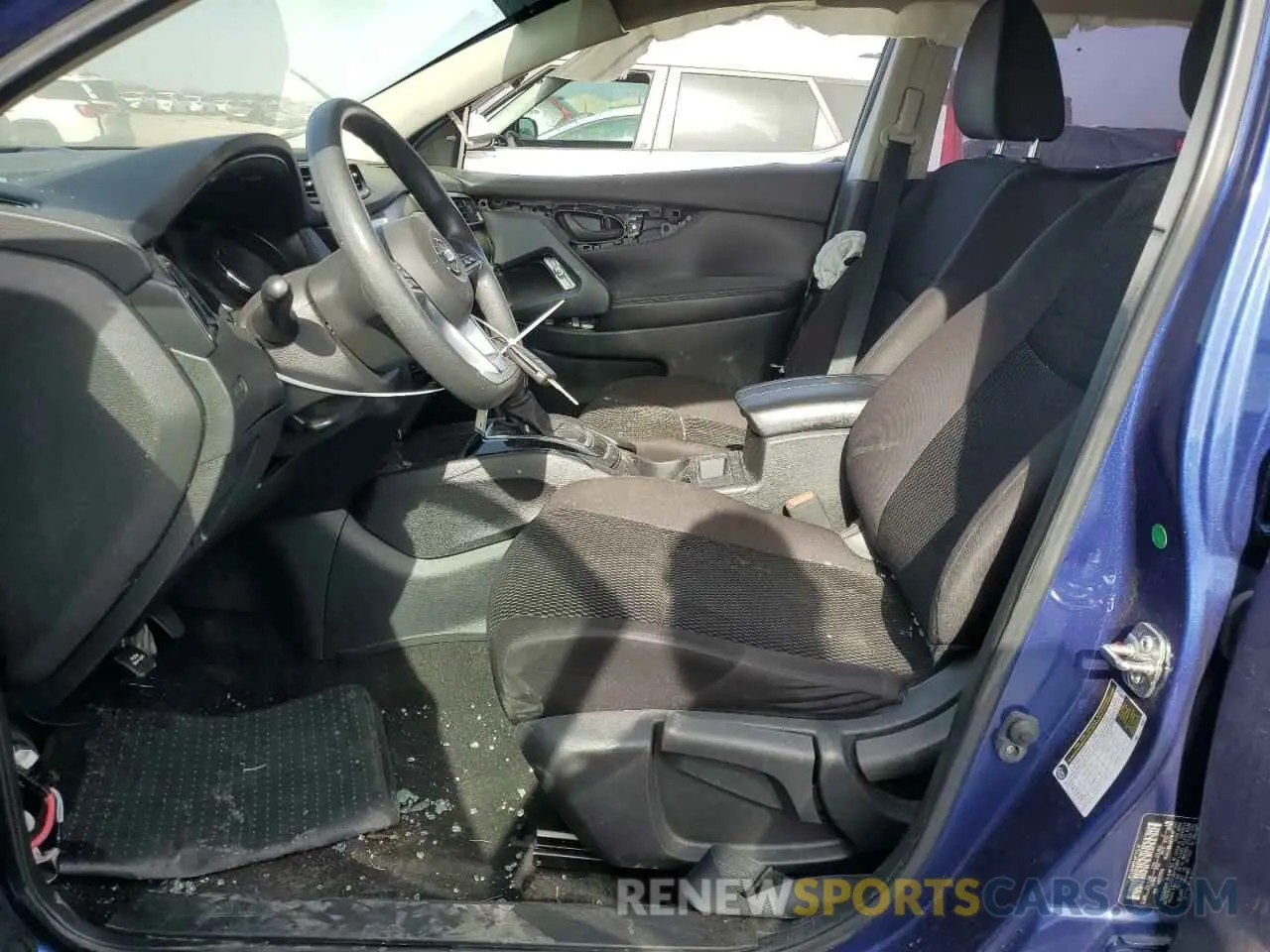 7 Фотография поврежденного автомобиля JN1BJ1AV1MW300738 NISSAN ROGUE 2021