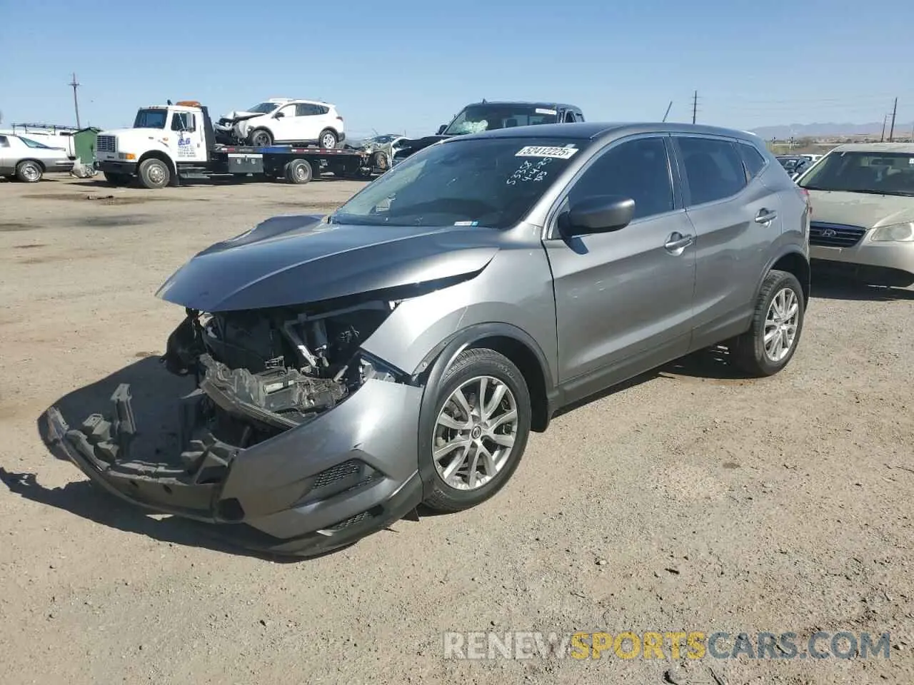 1 Фотография поврежденного автомобиля JN1BJ1AV1MW305695 NISSAN ROGUE 2021
