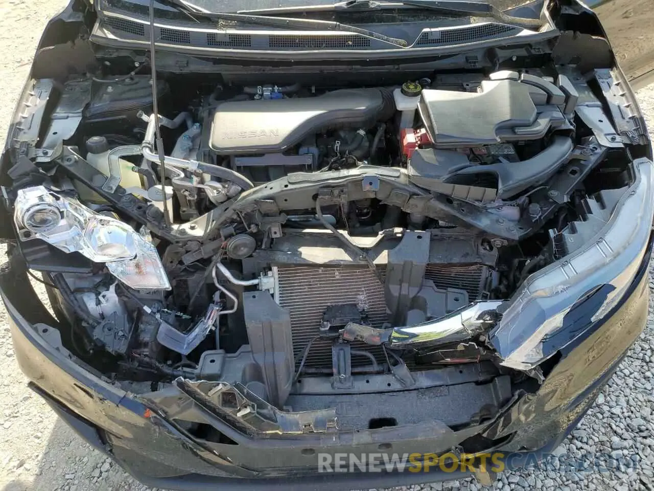 12 Фотография поврежденного автомобиля JN1BJ1AV1MW322075 NISSAN ROGUE 2021