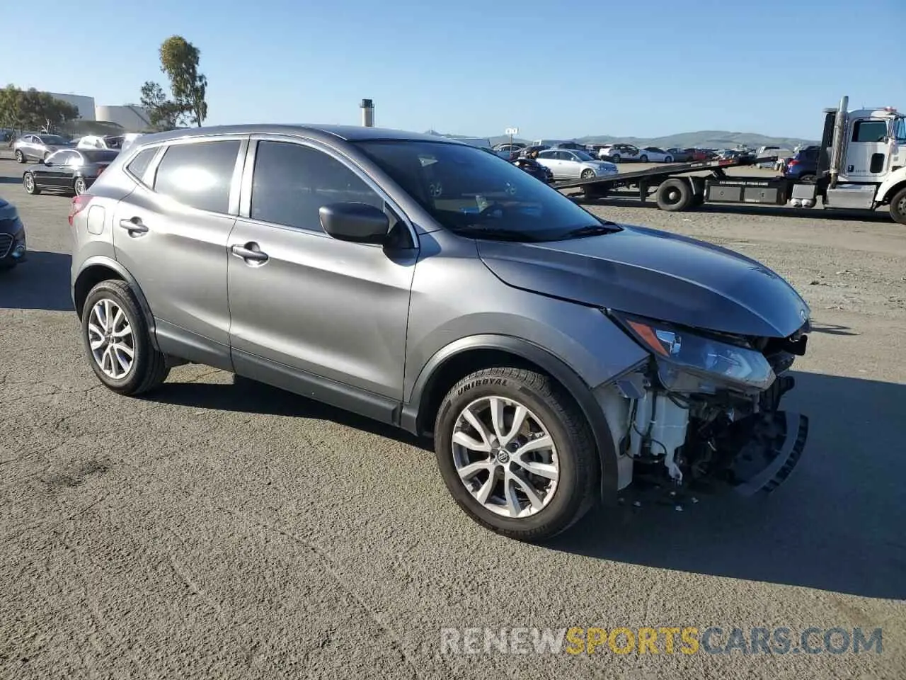 4 Photograph of a damaged car JN1BJ1AV1MW567524 NISSAN ROGUE 2021