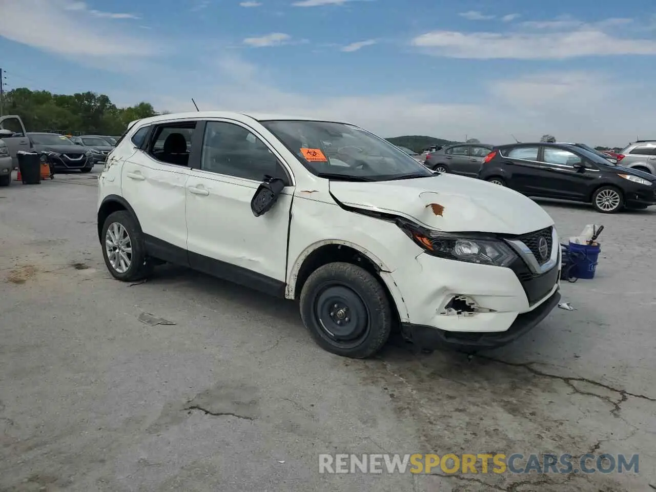 4 Photograph of a damaged car JN1BJ1AV2MW319024 NISSAN ROGUE 2021