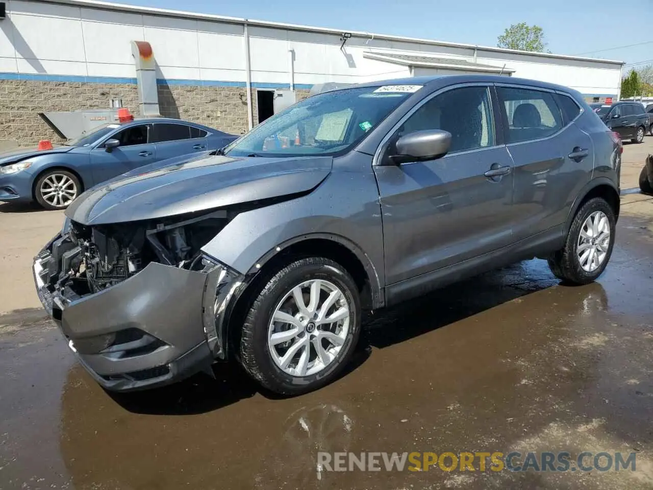 1 Photograph of a damaged car JN1BJ1AV2MW561067 NISSAN ROGUE 2021