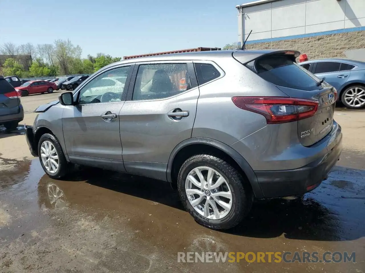 2 Photograph of a damaged car JN1BJ1AV2MW561067 NISSAN ROGUE 2021