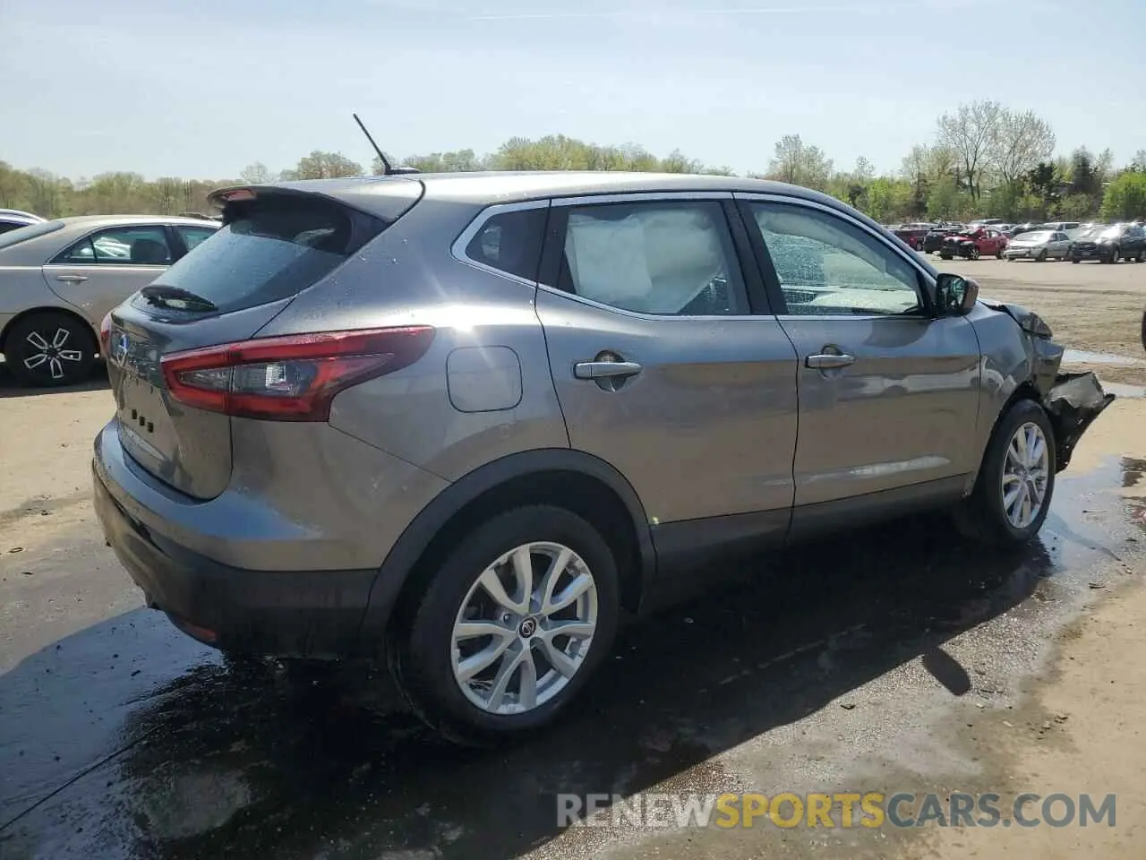 3 Photograph of a damaged car JN1BJ1AV2MW561067 NISSAN ROGUE 2021