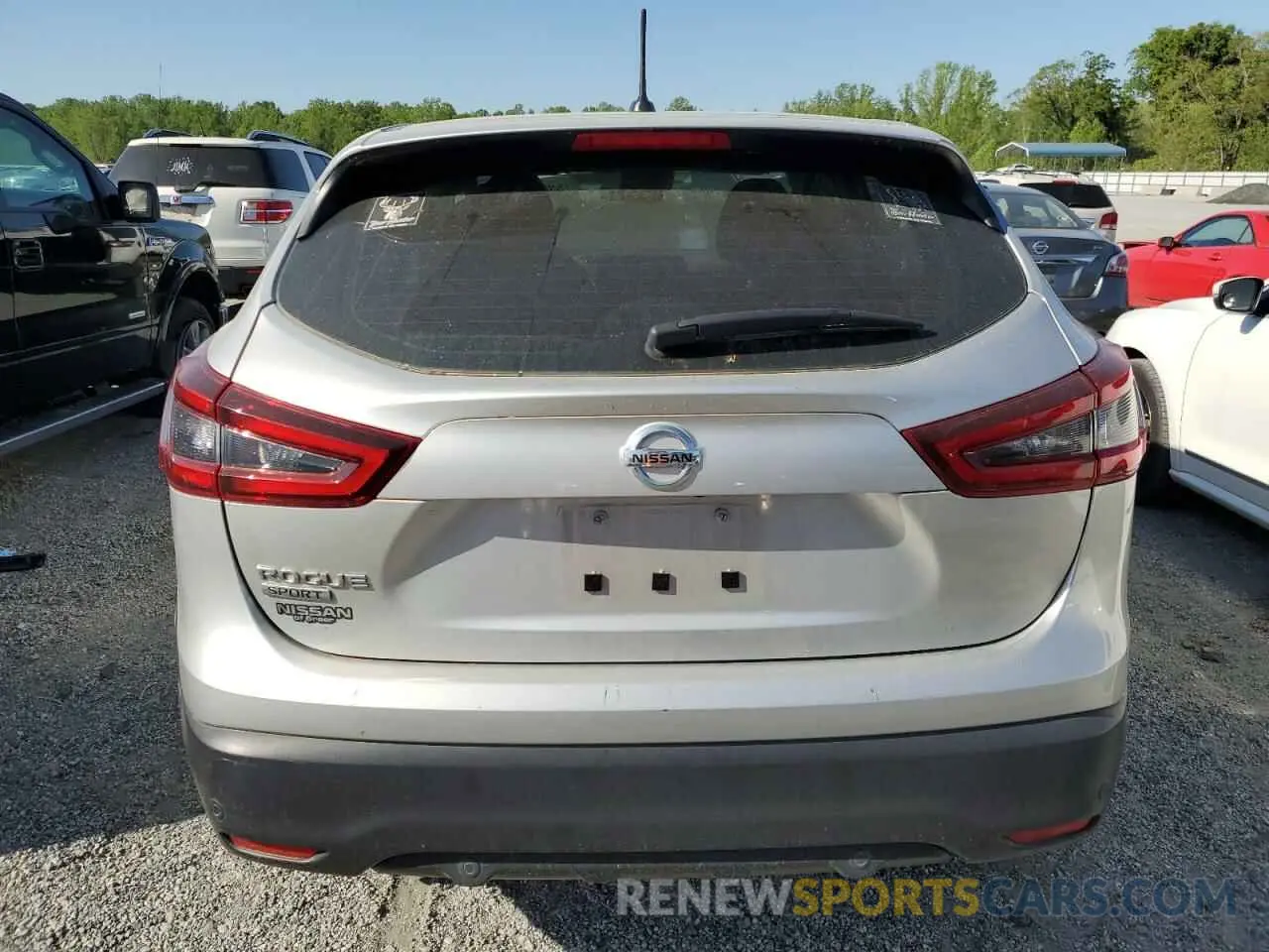 6 Photograph of a damaged car JN1BJ1AV2MW571355 NISSAN ROGUE 2021