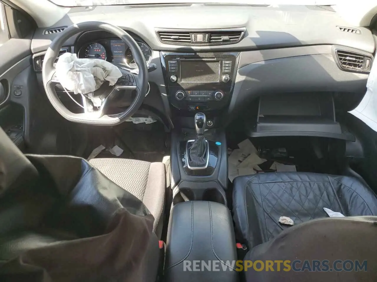 8 Photograph of a damaged car JN1BJ1AV3MW301664 NISSAN ROGUE 2021