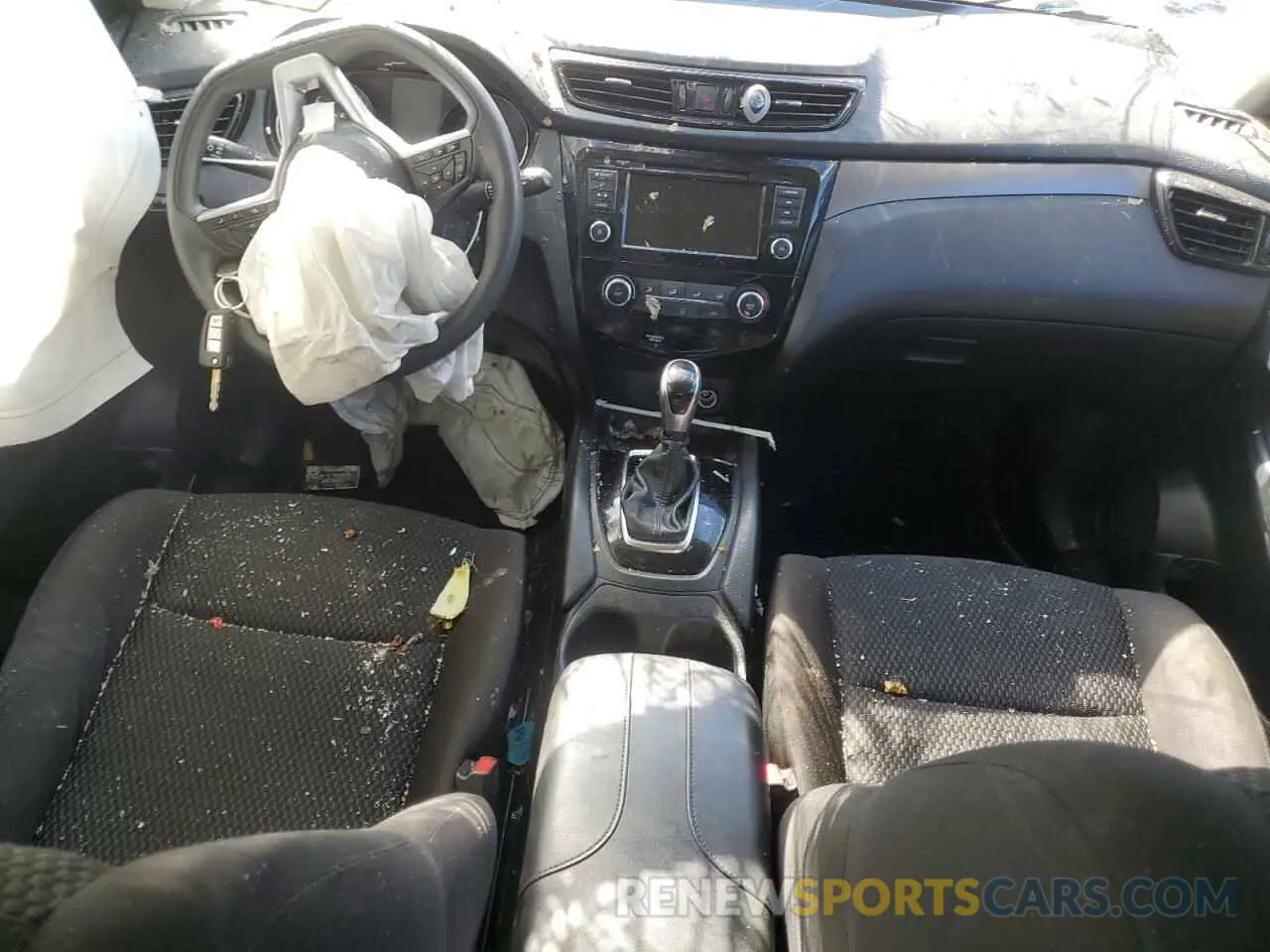 8 Photograph of a damaged car JN1BJ1AV3MW304368 NISSAN ROGUE 2021