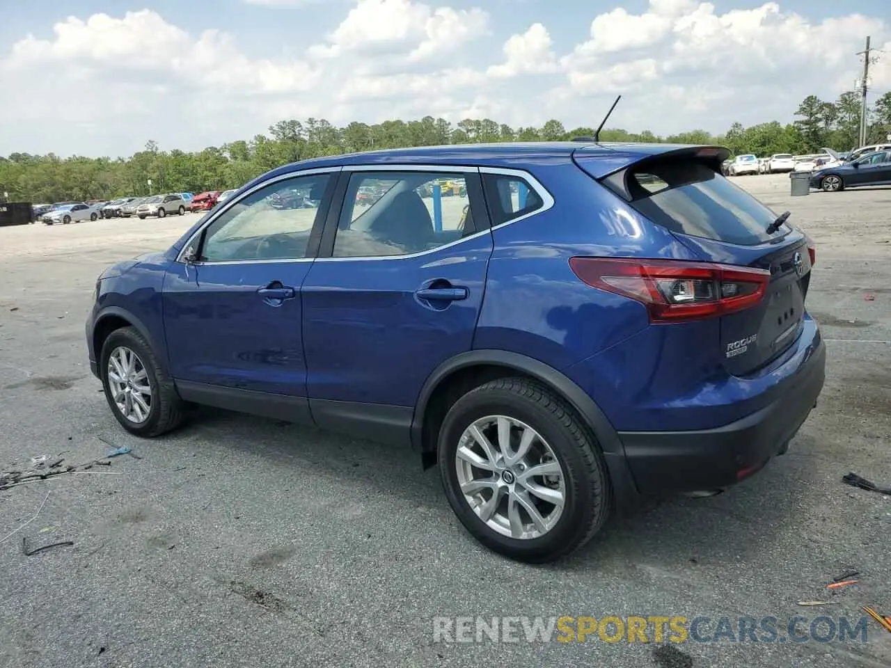 2 Photograph of a damaged car JN1BJ1AV3MW323874 NISSAN ROGUE 2021