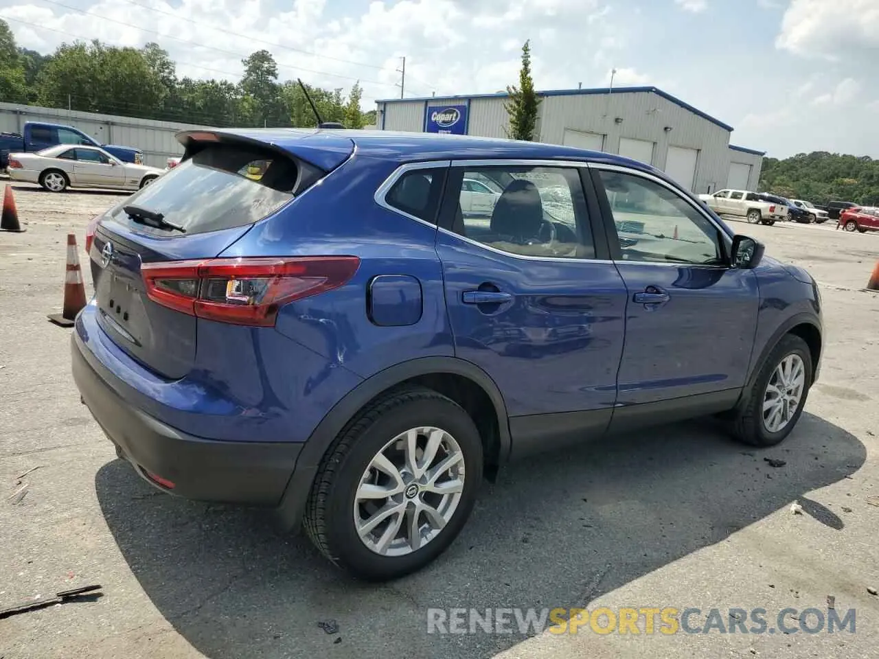 3 Photograph of a damaged car JN1BJ1AV3MW323874 NISSAN ROGUE 2021