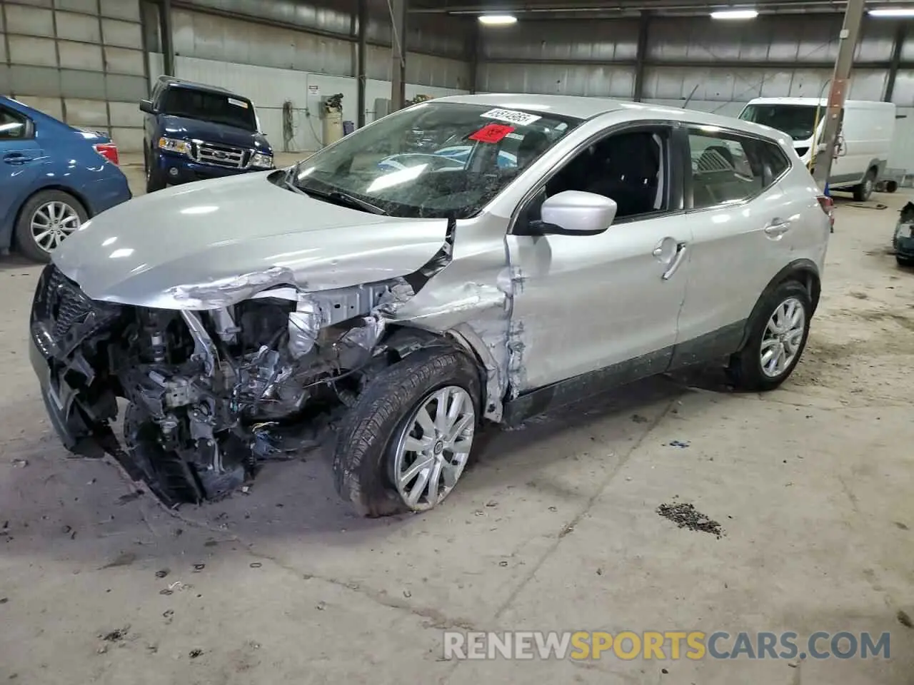 1 Фотография поврежденного автомобиля JN1BJ1AV4MW561104 NISSAN ROGUE 2021