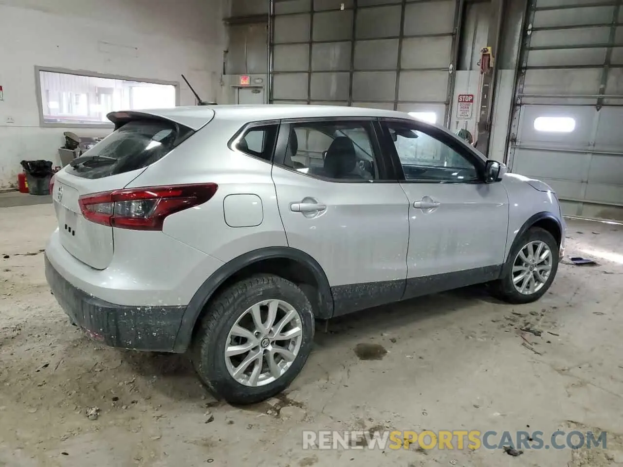 3 Фотография поврежденного автомобиля JN1BJ1AV4MW561104 NISSAN ROGUE 2021