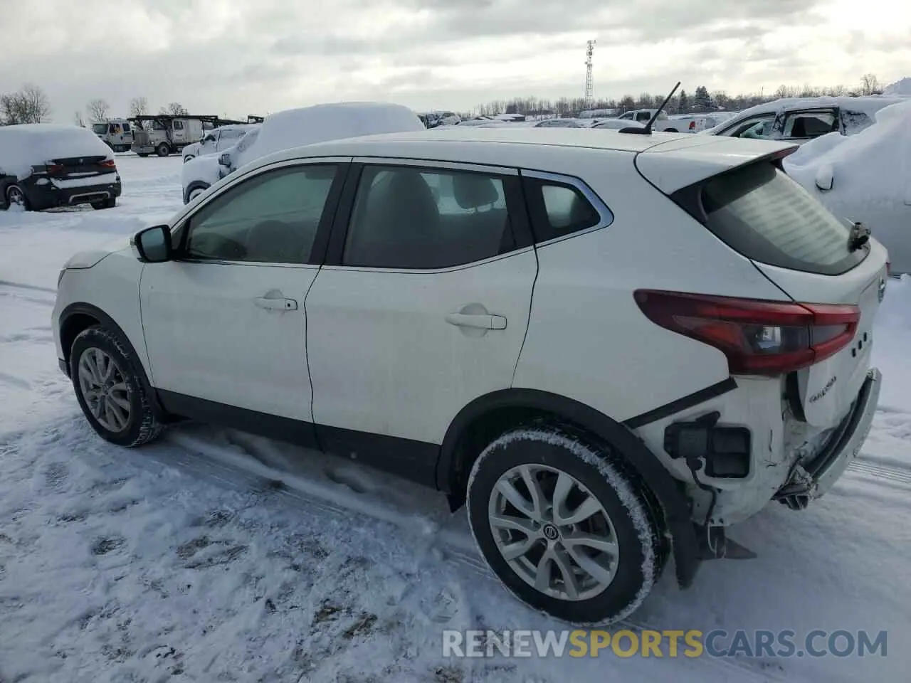 2 Photograph of a damaged car JN1BJ1AV5MW318871 NISSAN ROGUE 2021