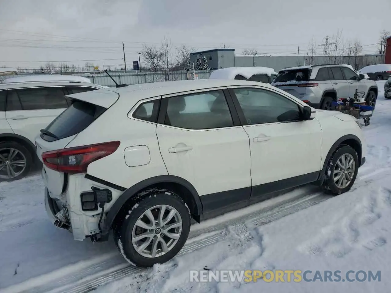 3 Photograph of a damaged car JN1BJ1AV5MW318871 NISSAN ROGUE 2021