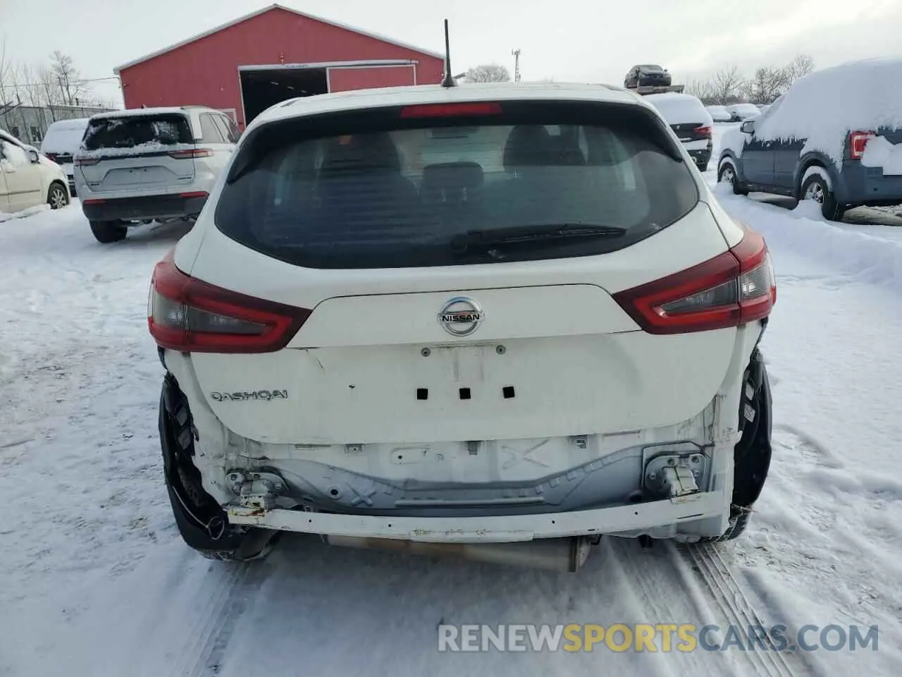 6 Photograph of a damaged car JN1BJ1AV5MW318871 NISSAN ROGUE 2021