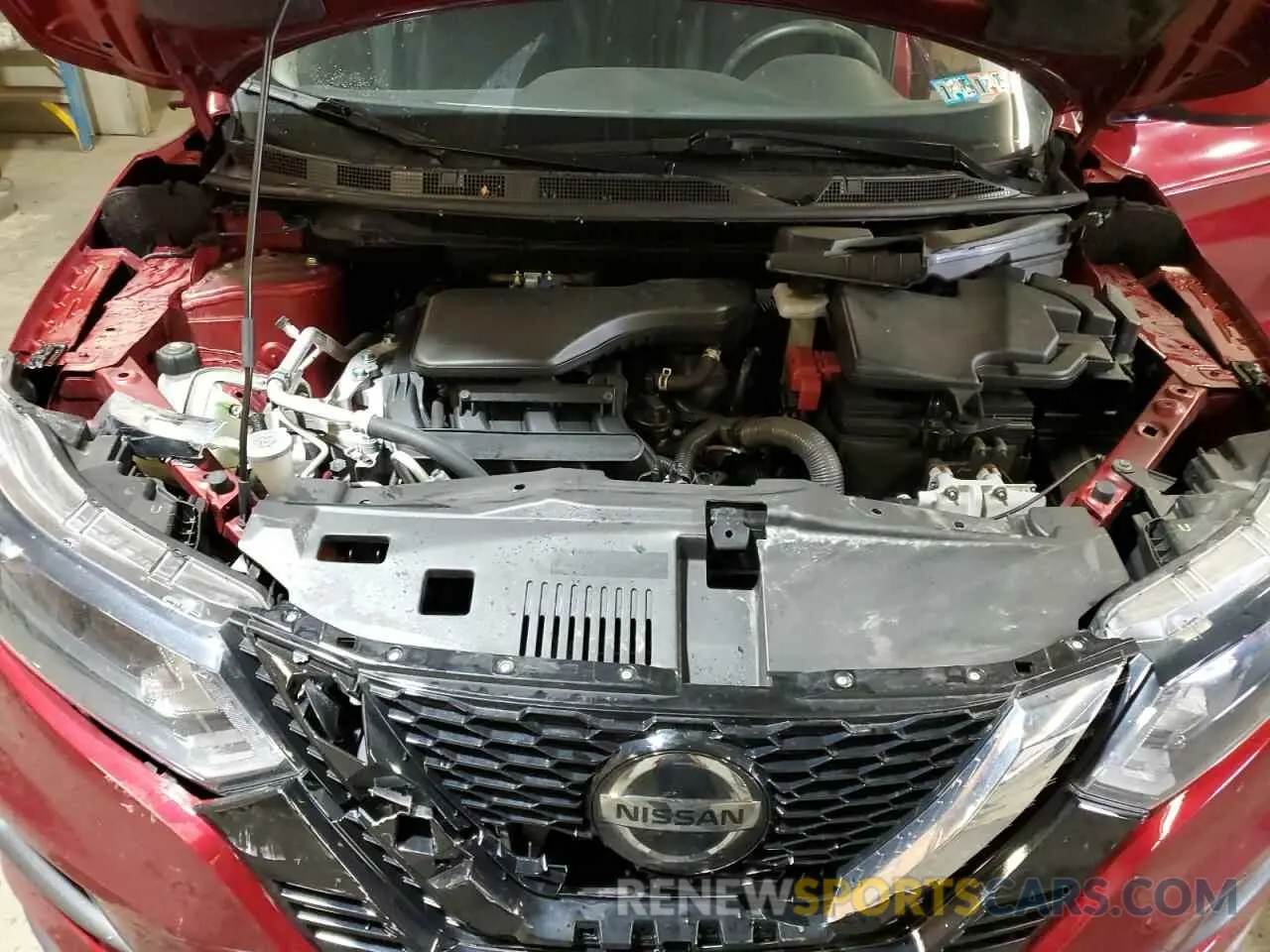 12 Фотография поврежденного автомобиля JN1BJ1AV5MW319065 NISSAN ROGUE 2021