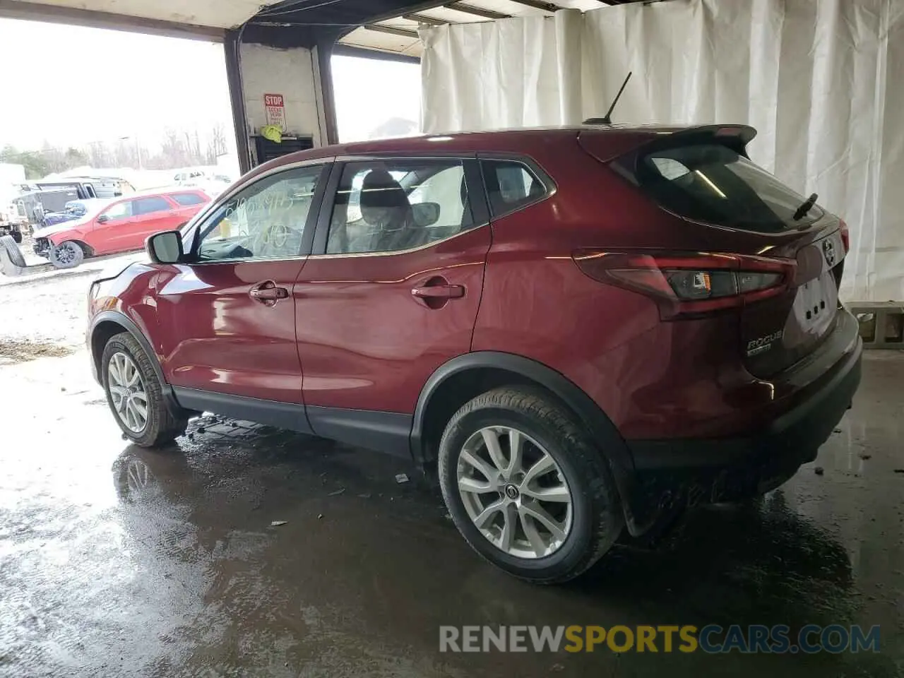 2 Фотография поврежденного автомобиля JN1BJ1AV5MW319065 NISSAN ROGUE 2021